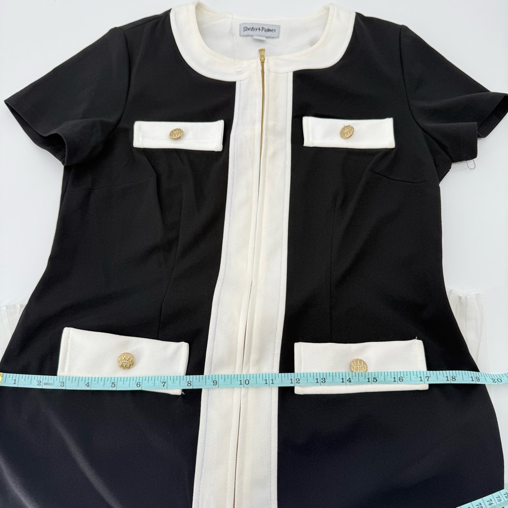 Shelby & Palmer Black and White Dress - Picture 8 of 12